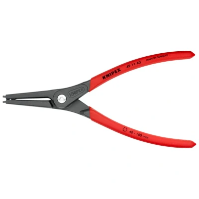 Immagine di KNIPEX 49 11 A3 Pinza per anelli di sicurezza 100 40 225