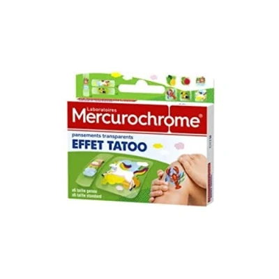 Immagine di Mercurochrome Cerotti trasparenti effetto tatuaggio 12