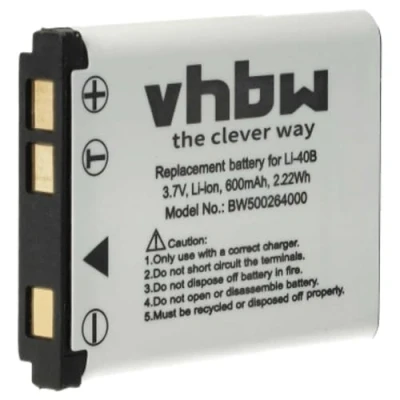 Immagine di Batteria Li ION sostitutiva adatta per CASIO Exilim EX ZS5 ZS 5 sostituisce NP 80, 82, 82DBA