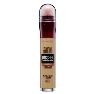 Immagine di Maybelline New York, penna di copertura, correttore istantaneo anti età, con micro applicatore, n. 08 Buff, 6,8 ml