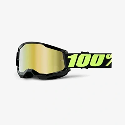 Immagine di 1 Strata 2, Maschera Da Cross Unisex Adulto, Giallo (Yellow), Taglia unica