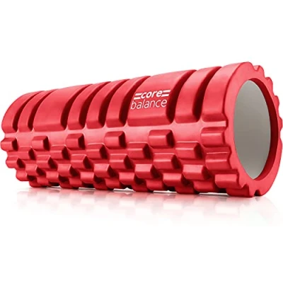 Immagine di Core Balance Foam Roller Rullo in Schiuma per Il Massaggio Muscolare Profondo dei Tessuti, Massaggiatore Trigger Point, Automassaggio Muscolare. Ideale Fisioterapia Palestra Yoga Pilates