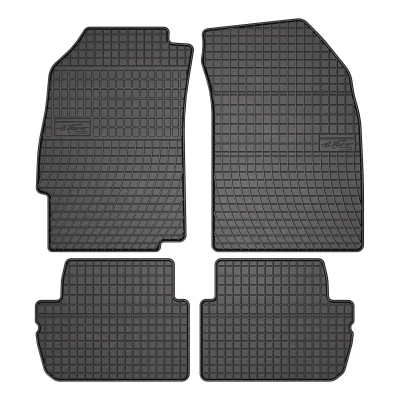 Immagine di FROGUM 0698 Set tappetino Gomma anteriore e posteriore 4 nero Su misura CHEVROLET: Spark