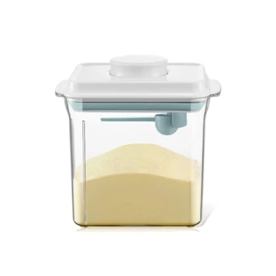 Immagine di Dispenser Per Latte In Polvere Da 1700 Ml, Contenitore Sigillato, Alimenti Portatile Polvere, Sigillo A Prova D&#039;Umidità