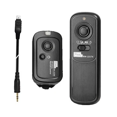 Immagine di Pixel RW221 UC1 Fotocamera Scatto Remote Senza Fili Compatibile con Olympus E M1 M5 II M10 EPL8 EPL7 EPL6 EPL5 EPL3 EPL2 EP5 E600 E620 570UZ 590UZ 810UZ P1 EP2 E30 E550 E520 E510