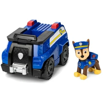 Immagine di Paw Patrol, Macchina della Polizia di Chase, Veicolo e Personaggio Giochi Bambini, 3+ anni