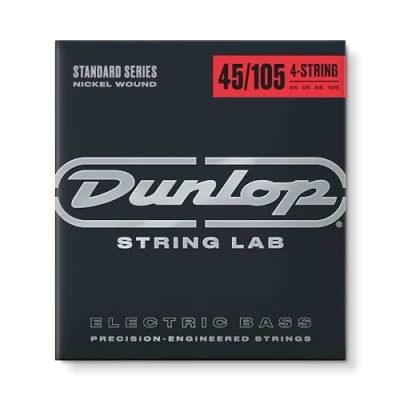 Immagine di Dunlop DBN40100 nichel rivestito corde per basso, Standard scale, 45 105, Set 4