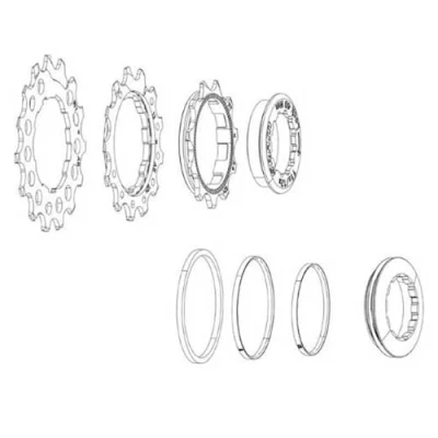 Immagine di Sram Pg 1231, Cassetta Unisex Adulto, Argento, 11 12 13 Zähne