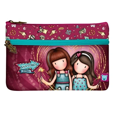 Immagine di SANTORO Gorjuss Astuccio piatto con tasca Fireworks