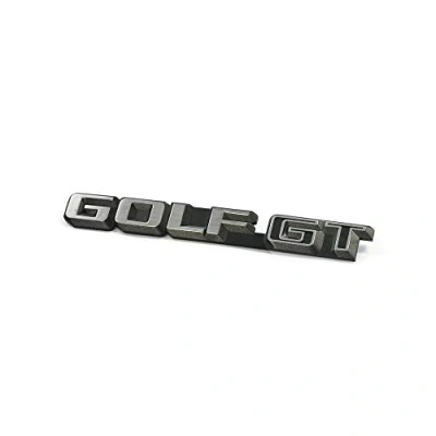 Immagine di Volkswagen 191853687HGX2 Logo per portellone posteriore, colore: Nero/Argento