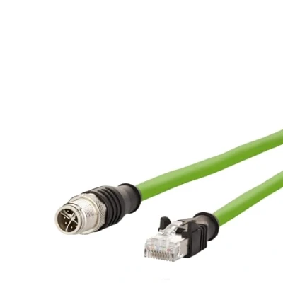 Immagine di Metz Connect 142M2X15050 Cavo di rete 5 m Cat6a Verde (S/FTP, CAT6a, 5 m),