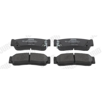 Immagine di JURID 573676J Kit pastiglie freno con segnalatore acustico usura senza accessori SSANGYONG: Rexton / 2, Rodius I, Kyron, KIA: SORENTO 1