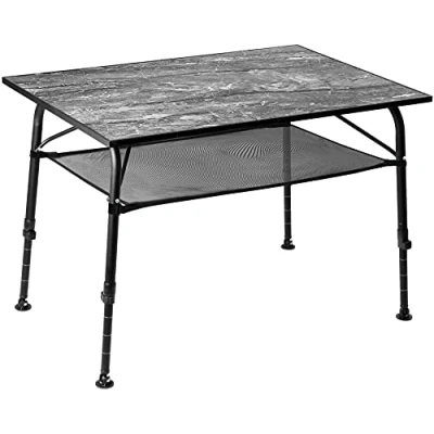 Immagine di BRUNNER Tavolo Pieghevole ed Ultraleggero per Esterni, da Campeggio, Giardino, terrazzo in Alluminio ELU&#039; 100 Resistente alle intemperie a al Calore, Robusto con Una Portata Fino 30kg