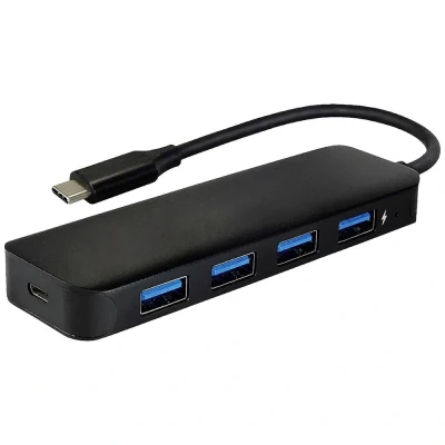 Immagine di Value 4 Porte Hub combinato USB Nero