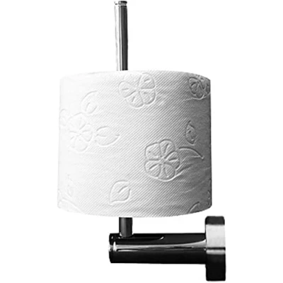 Immagine di Duravit D codice Porta Rotolo di Ricambio, Ottone, Argento, 48x48x220 mm