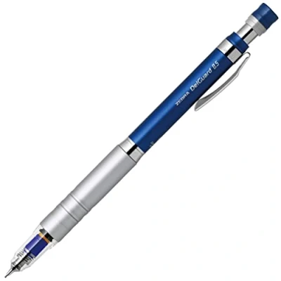 Immagine di Zebra Portamine Delguard tipo LX 0.5 mm, Blue Body (p ma86 bl)