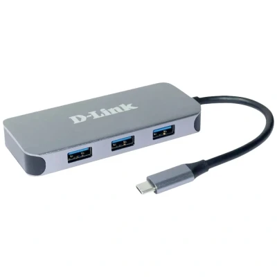 Immagine di D Link DUB 2335 6 Porte USB C® (USB 3.1) Multiport Hub Antracite