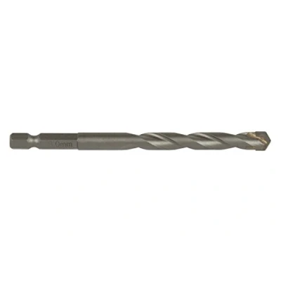 Immagine di wolfcraft Punta Per pietra con placchette in metallo duro, codolo esagonale, Ø 8 mm I 7269000 forare mattoni, artificiale e naturale
