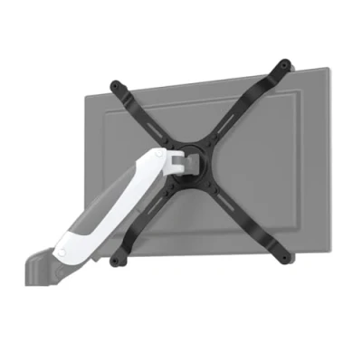 Immagine di hjh OFFICE Adattatore VESA per monitor da 15 27 pollici senza modello VM A4 in acciaio, portata fino a 10 kg, 802001