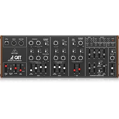 Immagine di BEHRINGER CAT SINTETIZZATORE ANALOGICO DUOFONICO CON DOPPIO VCO EURORACK