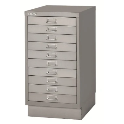 Immagine di Bisley MultiDrawer 29 cassetti, DIN A3, in Metallo, 355 Argento, 43,2 x 34,9 67 cm