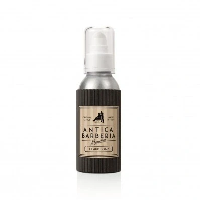 Immagine di Mondial Antica Barberia Beard Soap 50 ml sapone per barba e baffi