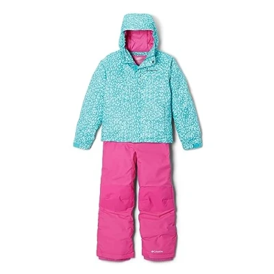 Immagine di Columbia BUGA Unisex SET Giacca da sci per bambini, Taglia: 74, Geyser posies