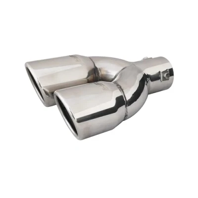 Immagine di Simoni Racing TRX/18R Terminale di Scarico 70mm rotondo, Forma a V Acciaio inossidabile 220mm