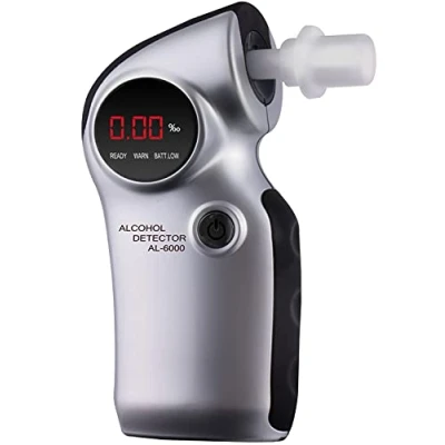 Immagine di ACE AL6000 Etilometro Argento 0.0 fino a 4 ‰ Sensore sostituibile, incl. display