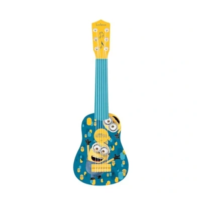 Immagine di Lexibook K200DES Chitarra Cattivissimo me 3, per bambini, design Minions, 6 corde, Strumento ludico, La mia prima chitarra, Multicolore