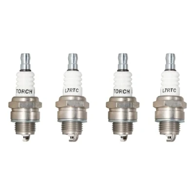 Immagine di TORCH 4pcs L7RTC Candela Auto Sostituire per 859/RCJ7Y 863/RCJ8Y 852/RCJ6Y 853/CJ7Y, 6703/BPMR7A BPM7A BPMR6A, WSR5F/WSR6F, 2 Colpo Piccolo Motore Husqvarna Stihl MS290 021 023 024 025, etc