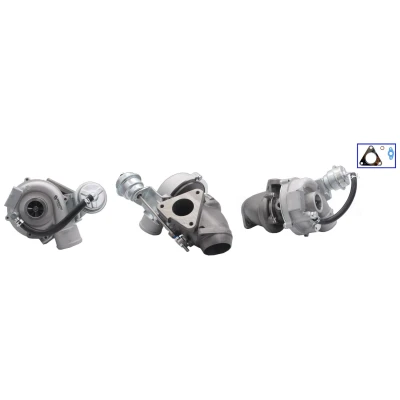 Immagine di ELSTOCK 91 1011 Turbina Turbocompressore a gas scarico, elemento di regolaz. (attuatore) regol. pneumatica con guarnizioni