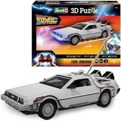 Immagine di Revell 00221 &quot;Back to The Future Delorean 3D Puzzle Time Machine
