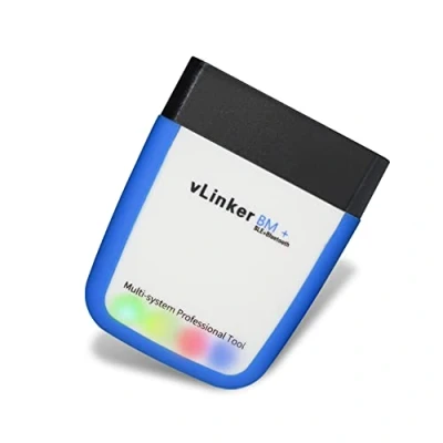 Immagine di TONWON OBDII Bluetooth Vgate vLinker BM+ OBD2 Scanner Diagnostico Controllare Luce del Motore per Android, iOS e Windows (Bluetooth 4.0)