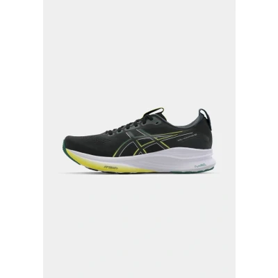 Immagine di Asics GEL Kayano 32 Scarpe da corsa su strada, Uomo, Taglia: 40.5, Black/jasper green Sintetico / tessuto