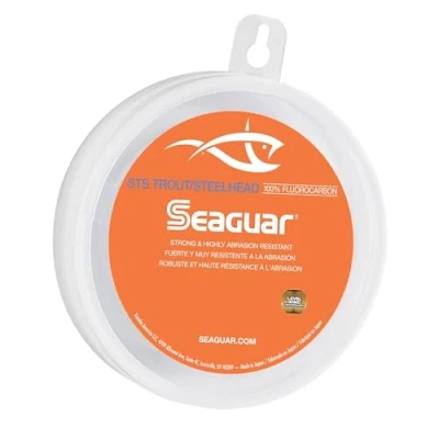 Immagine di Seaguar STS, 100% fluorocarbon Leader Unisex, Trasparente, 4lb 100yd