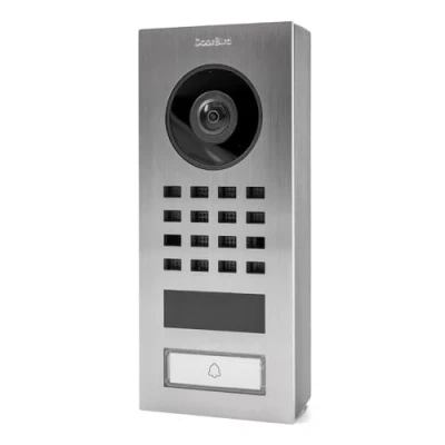 Immagine di DoorBird videocitofono IP D1101V a montaggio superficiale, in acciaio inox V2A, spazzolato, POE