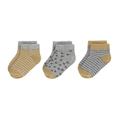 Immagine di LÄSSIG Calzini da ginnastica per bambini Set di 3/ Curry Taglia 12 14