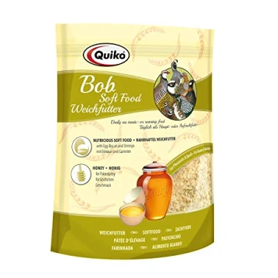 Immagine di Quiko Bob 1kg mangime morbido per quaglie, fagiani, vari tipi di polli e uccelli terra