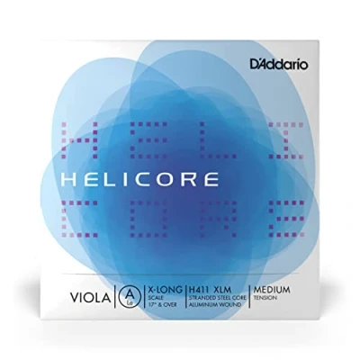 Immagine di Corda Singola la d&#039;Addario Helicore per Viola, Extra Long Scale, Tensione Media