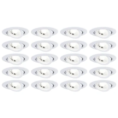 Immagine di Paulmann 99997 Lampada da incasso LED (monocolore) 4.8 W Bianco opaco