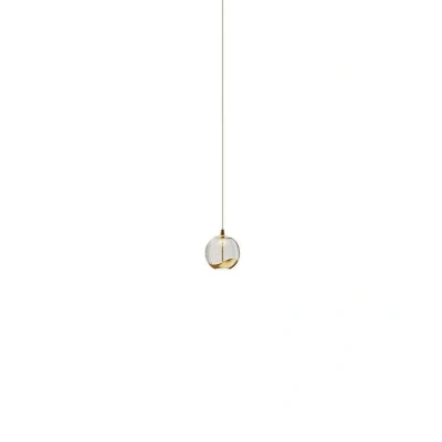 Immagine di lampada a sospensione &#039;Hayley&#039; colore Trasparente, in Vetro ad es. Soggiorno &amp; Sala da pranzo (1 luce, lampadina inclusa) di Lucande vetro, sospensione,