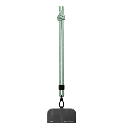 Immagine di Native Union Universal Wrist Sling Laccio Da Polso Regolabile e Removibile In Poliestere Riciclato al 100% rPET Compatibilità Universale con Qualsiasi Smartphone (Sage)
