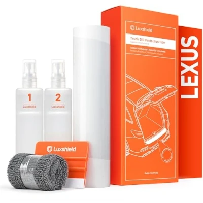 Immagine di Luxshield Pellicola Protettiva per Bordo di Carico Lexus UX 1 (I) I 2019 2024 Protezione Paraurti, antigraffio, vernice Trasparente