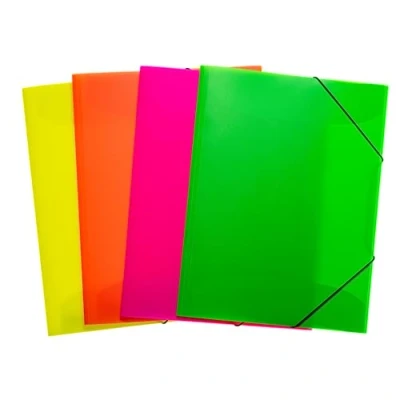 Immagine di HERMA 19702 Cartellina portadocumenti, formato A3, traslucido, confezione da 12 pezzi, in plastica, con alette interne ed elastico, per ragazzi e ragazze