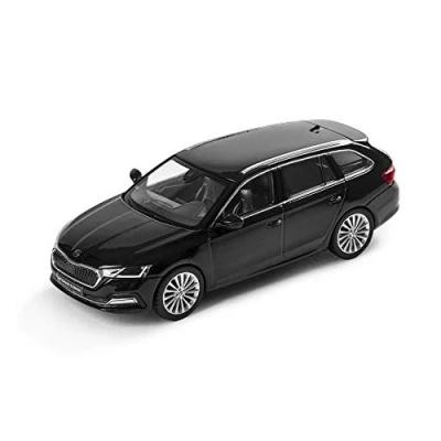 Immagine di Skoda 5E7099300F9R Modellino di Auto Octavia 4 (NX) Combi, Scala 1:43, in Miniatura, Nero