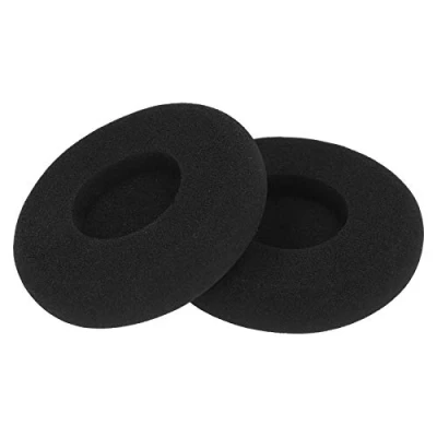 Immagine di Cuscinetti di Ricambio per GRADO SR60 / SR80 SR125 SR225 M1 M2, Cuscino Padiglioni Auricolari GRADO, Morbida Pelle Artificiale + Cotone Memory Foam, Accessorio GRADO(nero)