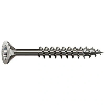 Immagine di SPAX R 88091 Senkkopf T STAR TG 197000500803 Vite da legno 5 mm 80 Torx, Interno Esagonale rotondo Acciaio inox V2A antiruggine 100 pz.