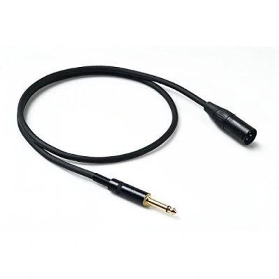 Immagine di Proel CHL220LU5 Cavo professionale audio sbilanciato con connessioni spina jack Mono 6.3 mm a volante Cannon XLR 3P Maschio (5mt)