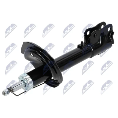 Immagine di NTY A MS 004 Ammortizzatore Assale anteriore Sx pressione del gas doppio tubo tipo McPherson Spina superiore, Collare inferiore